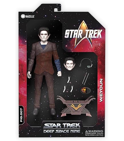 Amazon.com: Star Trek: Deep Space Nine Worf Mini Master : Toys & Games